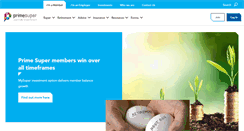 Desktop Screenshot of primesuper.com.au